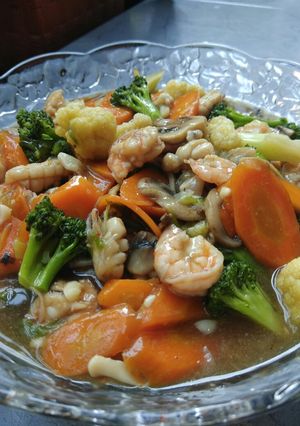 Foto resep Capcay seafood