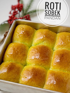 Foto resep Roti Sobek Pandan
