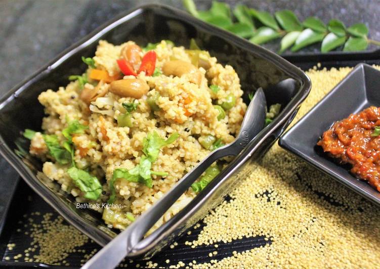 How to Make Ultimate Foxtail Millet Upma