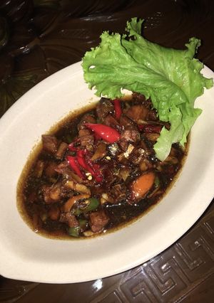 Foto resep Iwak karing telang Masak asam