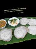🌿 Naturally Sweet Coconut Dosa Platter 🥥 | Coconut Stew & Signature Sambar
