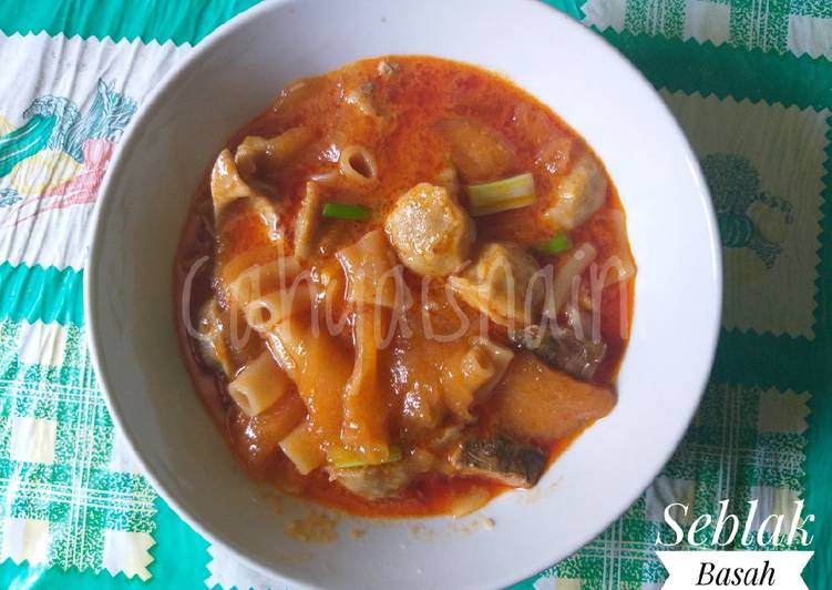 Resep Seblak Basah, Bikin Ngiler