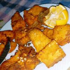 سمك مقلي لذيذ بهالبردات 😋😍😋-レシピのメイン写真