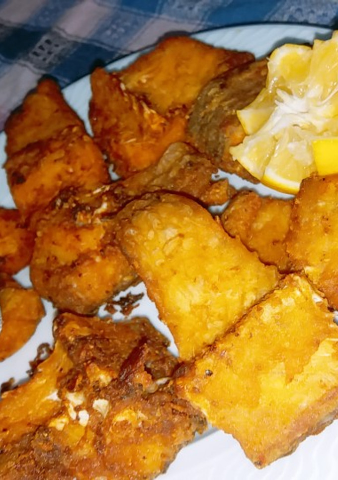 صورة لوصفة سمك مقلي لذيذ بهالبردات 😋😍😋