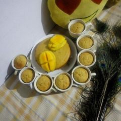A picture of Mango cake.