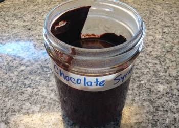 Easiest Way to Make Perfect Chocolate syrup with stevia
