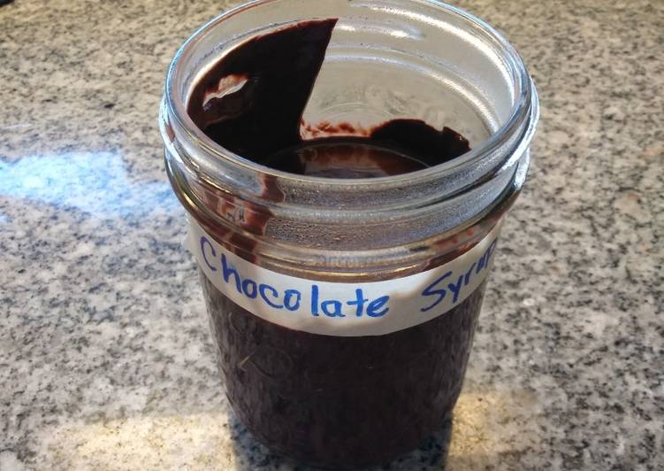 Easiest Way to Make Perfect Chocolate syrup with stevia