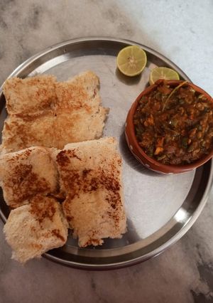 A picture of Pav bhaji.