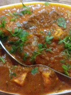 A picture of Paneer kadhai.