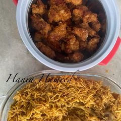 Biryani ❦ with chicken boneless boti A picture of Biryani ❦ with chicken boneless boti.