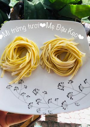 Hình của món Mì trứng tươi.