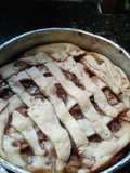 Torta de manzana sin azúcar o con azúcar (opcional)