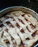 Torta de manzana sin azúcar o con azúcar (opcional)