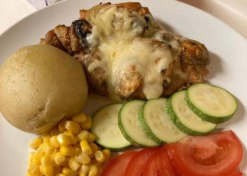 New Recipe Chicken Mushroom Yogurt Marinate Yummy