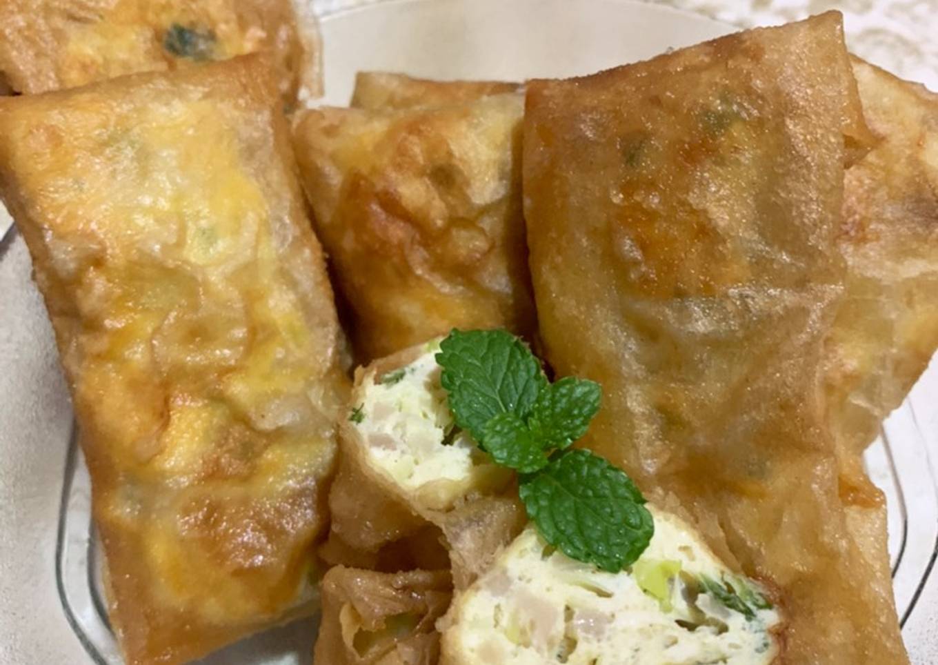 Martabak telor bakso tahu