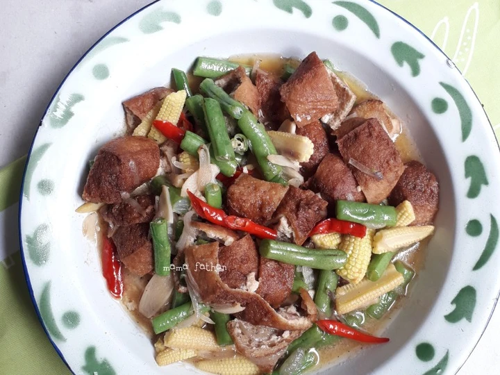 Cara Mudah Membikin Resep Oseng tahu buncis putren yang Sempurna Anti Ribet, Bisa Manjain Lidah