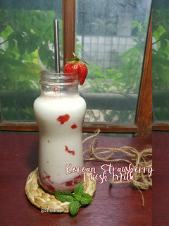 Foto resep 2. Korean Strawberry Fresh Milk