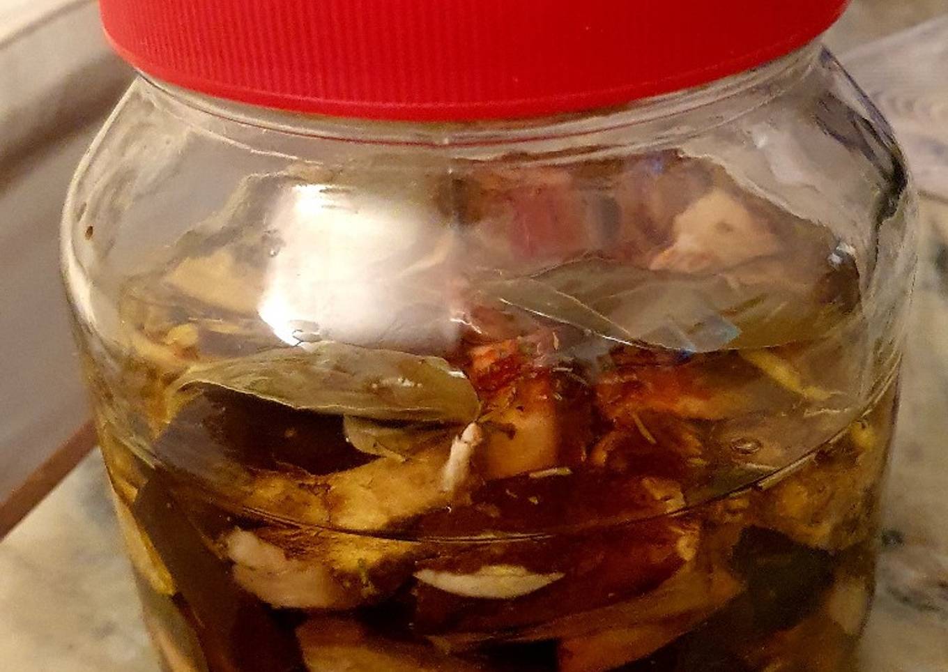 Conserva de berenjenas a la escabeche