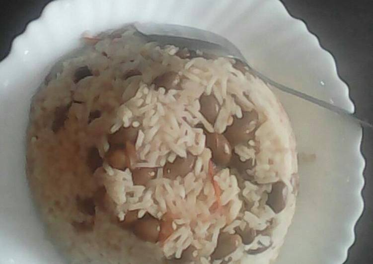 Recipe of Ultimate A mixture of Rice,Potatoes and Beans