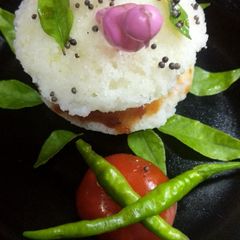 Idli burger A picture of Idli burger.