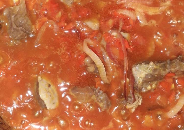 Easy Meal Ideas of Fresh tomatoes stew