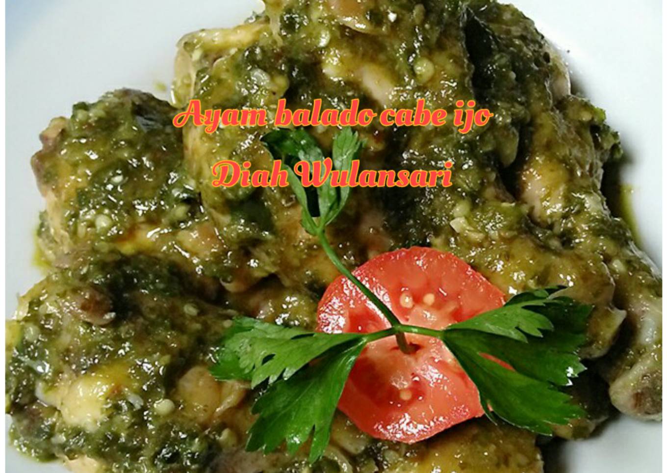 Ayam Balado Cabe ijo