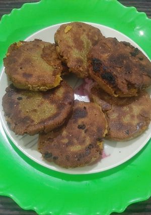 A picture of Poha Barley Tikki.