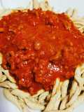 Strozzapreti integrali freschi al ragù