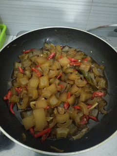 Foto resep Oseng kikil merah