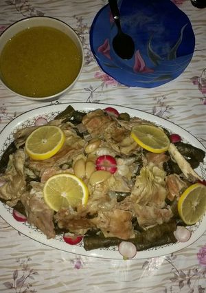 صورة لوصفة ورق عنب.. يبرق