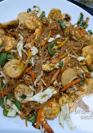 Foto resep Bihun goreng seafood ala resto