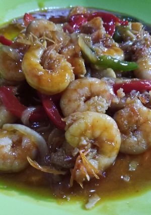 Foto resep Resep udang saos tiram ala resto