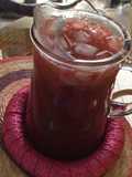 Agua fresca de Jamaica