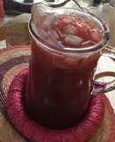 Agua fresca de Jamaica