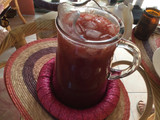 Agua fresca de Jamaica