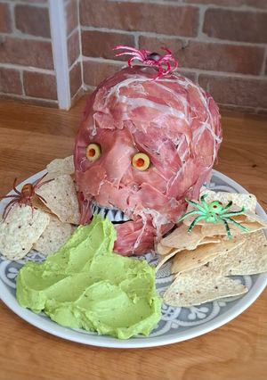 Una foto de Cabeza cadáver