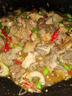 Foto resep Goreng Asam Jeroan Sapi