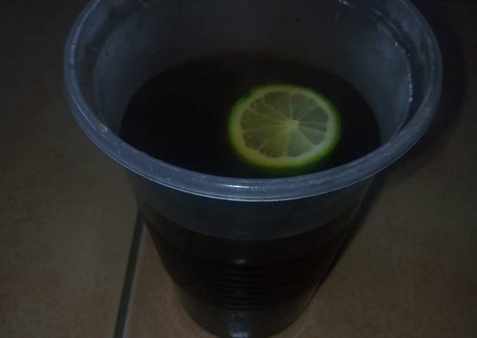 You Do Not Have To Be A Pro Chef To Start Black coffee with a lemon