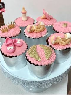 عکسی از دستور کاپ کیک شکلاتی