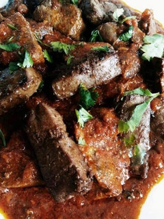 صورة لوصفة كبدة غنمي مشرملة 😋😋