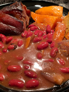 Mézes-mustáros csülök recept fotója