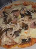 Pizza de pan árabe express