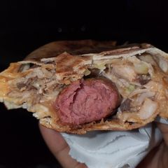 A picture of Chicken shawarma.
