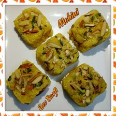 Sev barfi(sindhi style) A picture of Sev barfi(sindhi style).