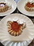 Flan de turrón o Panna Cotta