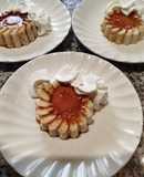 Flan de turrón o Panna Cotta