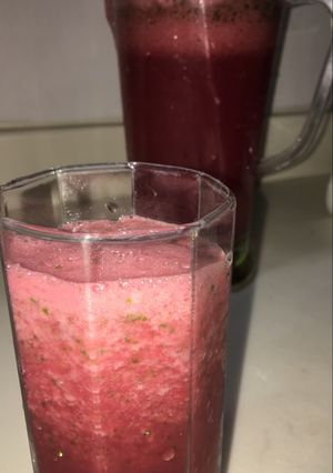 صورة لوصفة عصير بطيخ