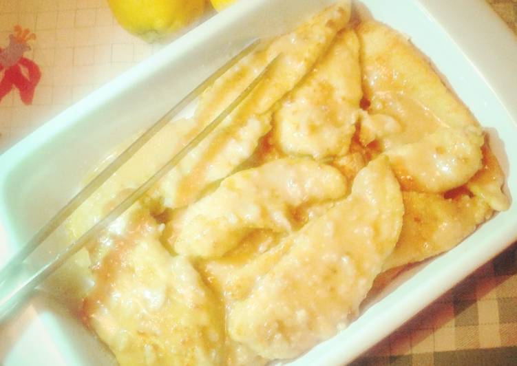 Ricetta light : pollo al limone