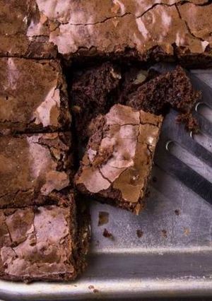 Körtés brownie recept fotója