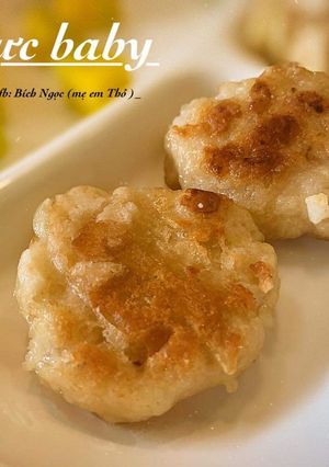 Hình của món Chả mực phiên bản em bé.
